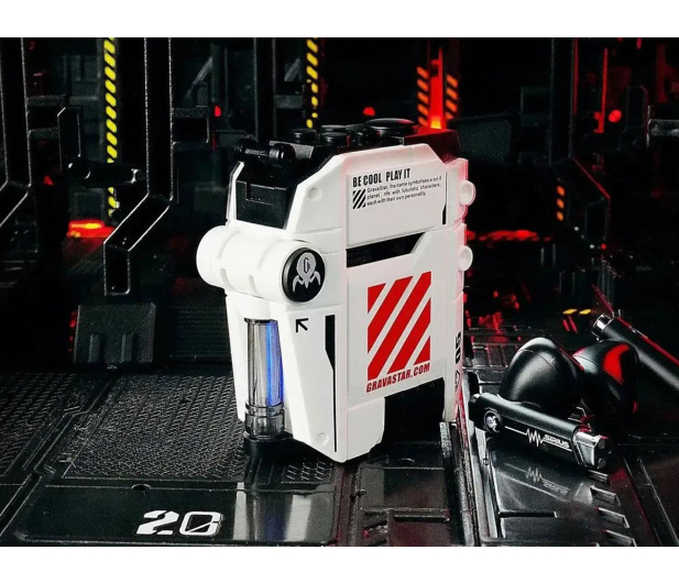 Gravastar Sirius P5 Defense Mecha White Wireless Headphones - 1515581 - zdjęcie 4